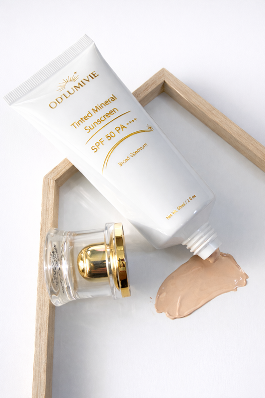 OD’LUMIVIE Tinted Mineral Sunscreen SPF 50 PA++++ Barrier Support Broad Spectrum
