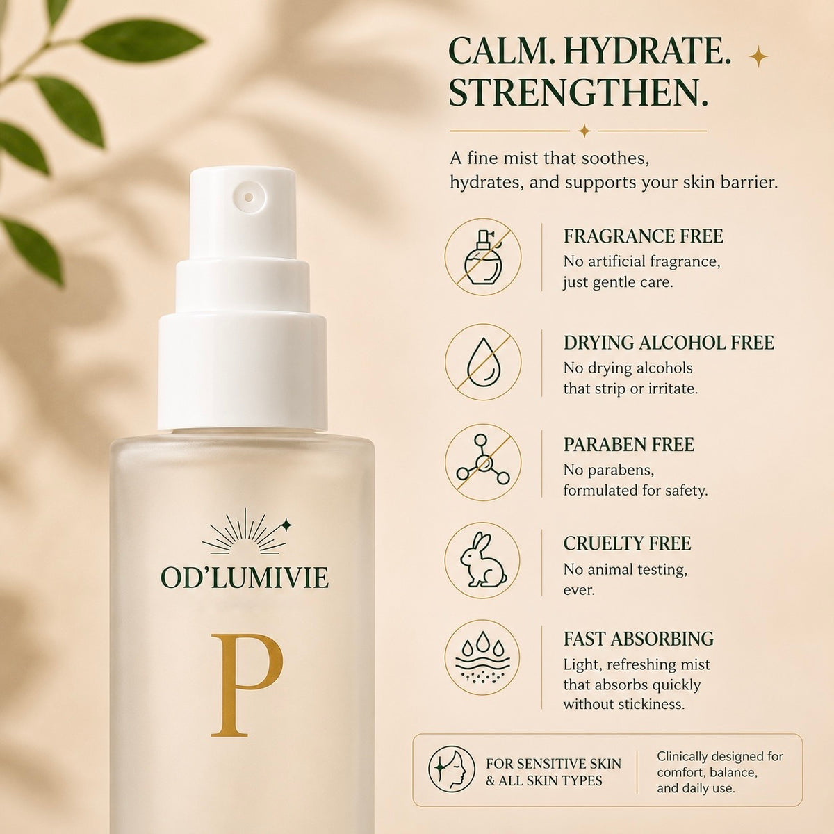 Peptide CalmMist Spray