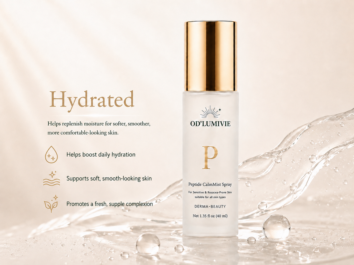 Advanced Hydration Layering Ritual | Serum + Mist + Ceramide Cream